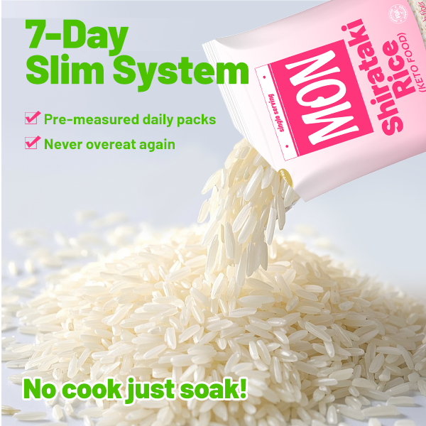 Ketogenic Konjac Rice 80g*7=560g