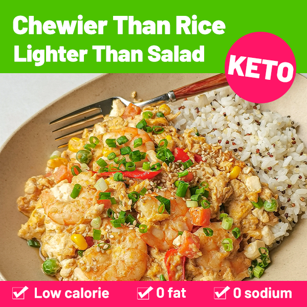 Ketogenic Konjac Rice 80g*7=560g
